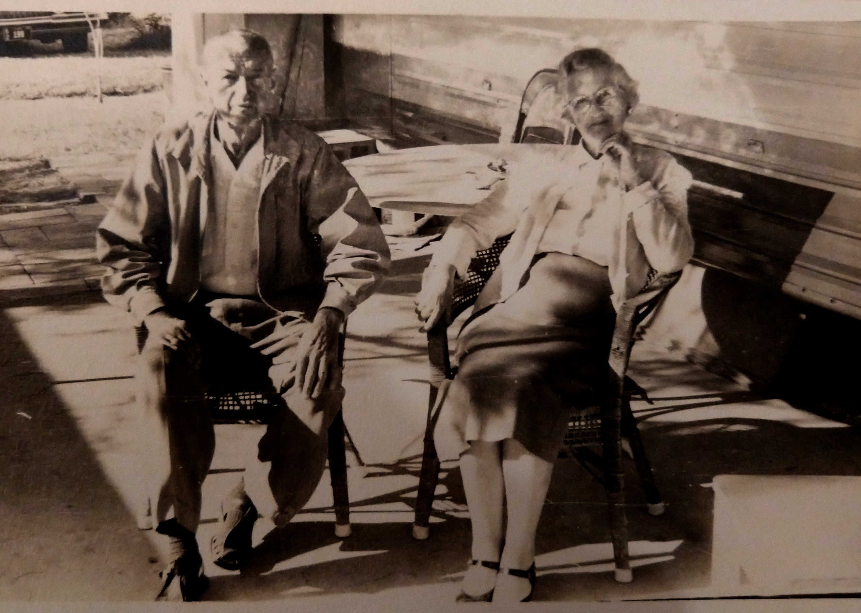 Photo of photos/Albert S MacLennan 1892-1980 w wife Jean